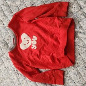 Cat & jack heart you sweater